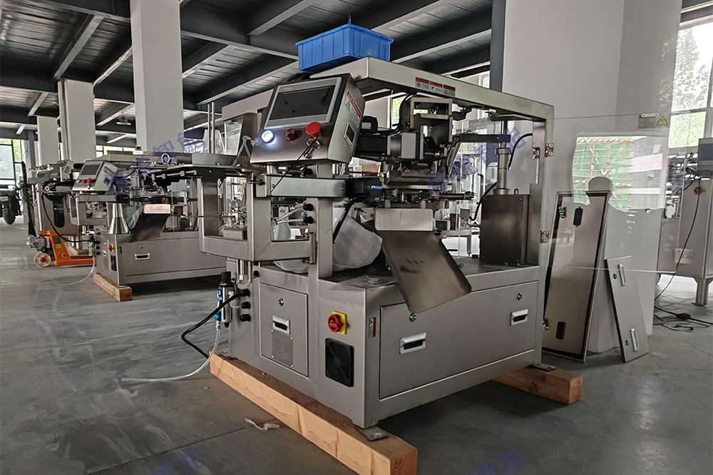 全自动给袋式酱体包装机整机设计符合GMP标准 全自动给袋式酱体包装机整机设计符合GMP标准