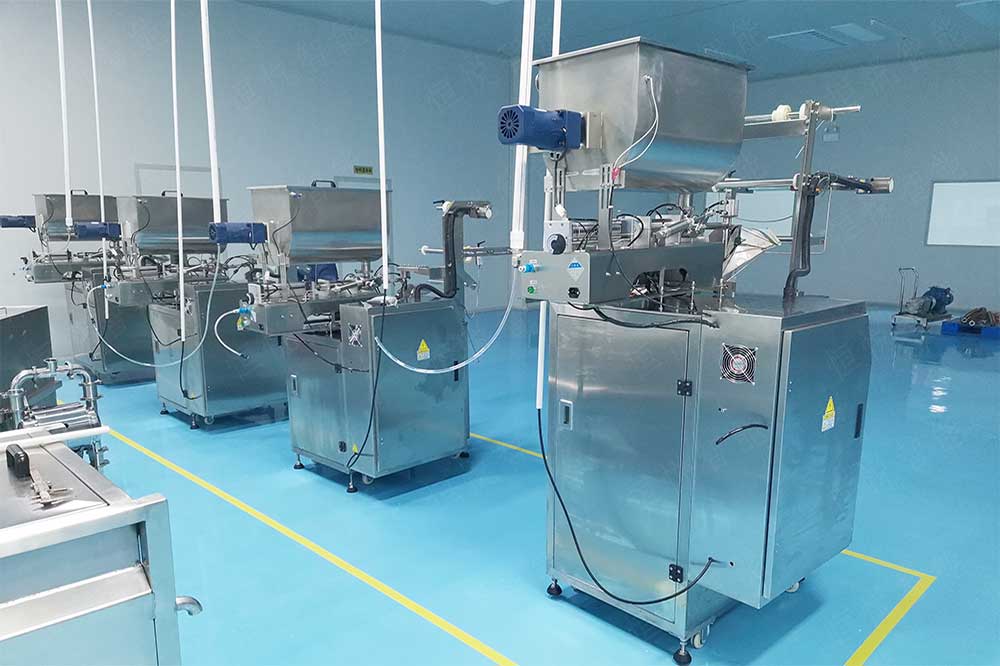 四边封酱料包装机 四边封酱料包装机