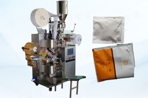 全自动袋泡茶包装机,内外袋一体成型
